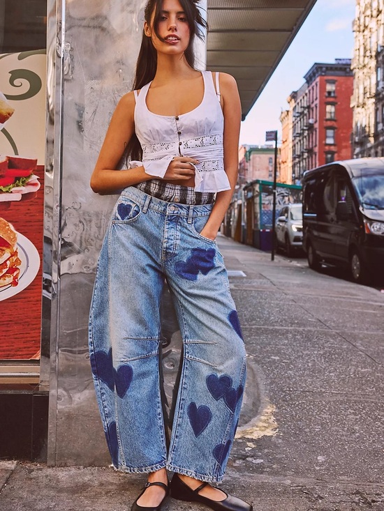 We The Free Denim - NWOT We The Free Good Luck Shadow Patch Jeans